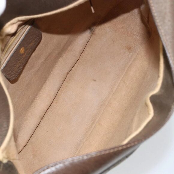 GUCCI GG Supreme Web Sherry Line Shoulder Bag PVC Leather Beige Red - Picture 13 of 15